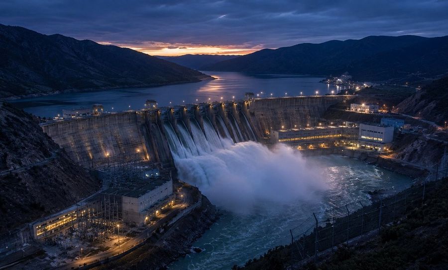 Energy & Dam Security — Lapis EO/IR imaging use case