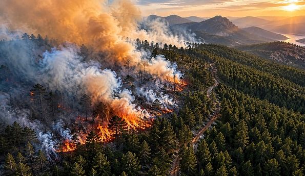 Wildfire Detection — Lapis EO/IR imaging use case